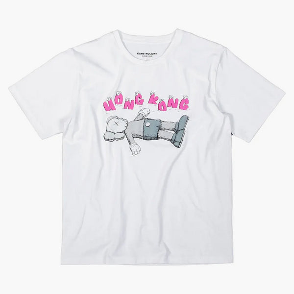 Kaws Holiday Hong Kong Tee White