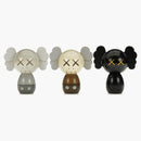 Kaws Holiday Japan Kokeshi Doll Set of 3 (Edition of 1,000) Multicolor