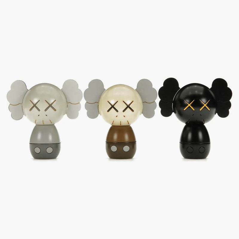 Kaws Holiday Japan Kokeshi Doll Set Of 3 (edition Of 1,000) Multicolor