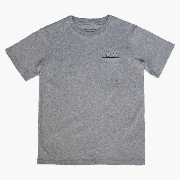 Kaws Holiday Japan Pocket T-shirt Grey
