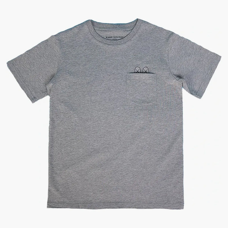 Kaws Holiday Japan Pocket T-shirt gray