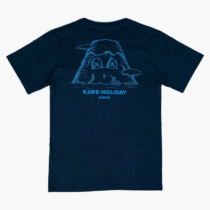 Kaws Holiday Japan Pocket T-shirt Navy