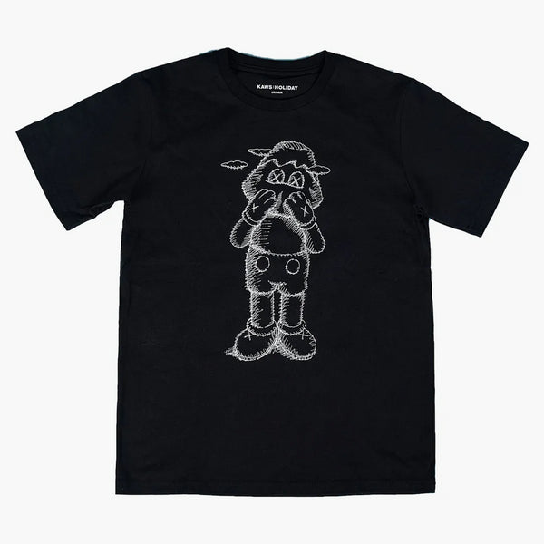Kaws Holiday Japan Sketch T-shirt Black