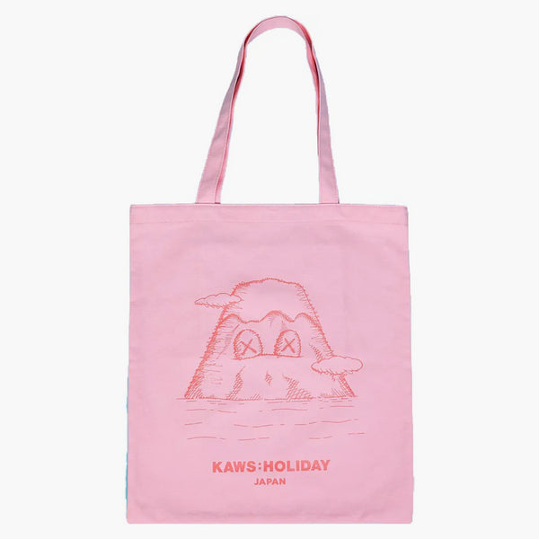 Kaws Holiday Japan Tote Bag Pink