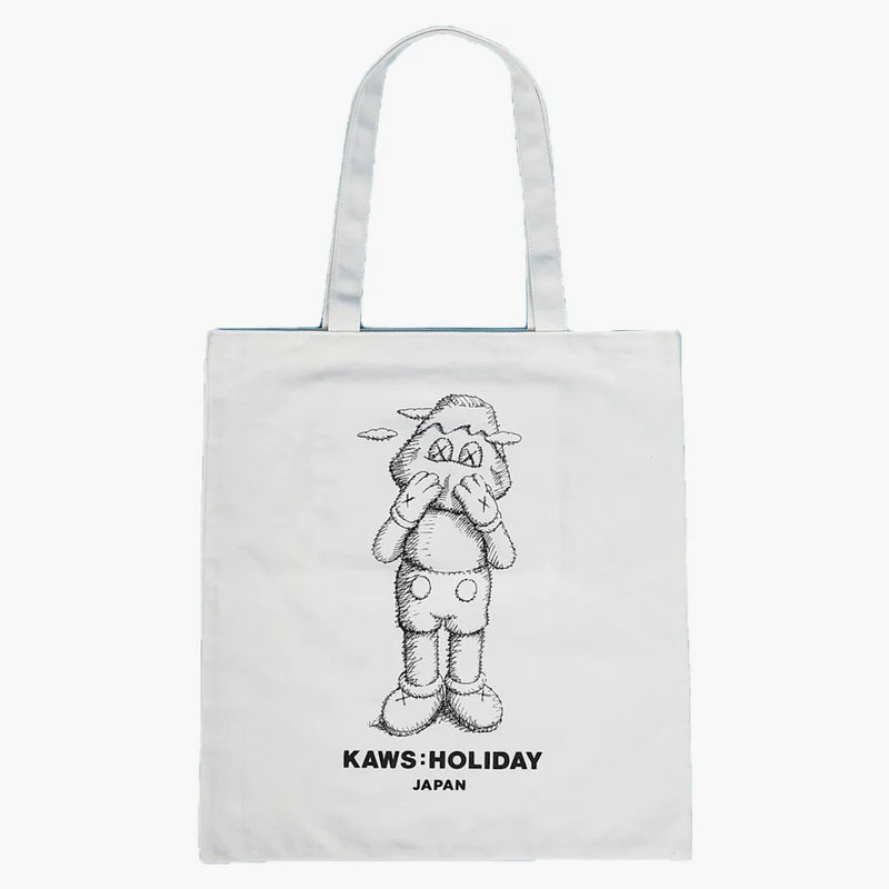 Kaws Holiday Japan Tote Bag White