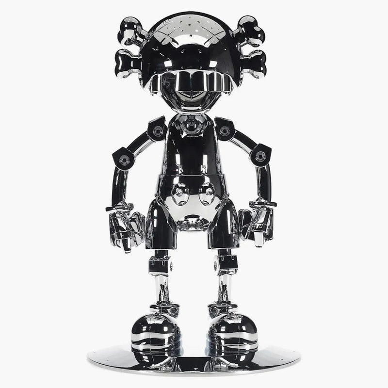 Kaws Hajime Sorayama No Future Companion Figure Silver Chrome