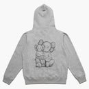 Kaws Holiday Changbai Mountain Zip Up Hoodie Gray