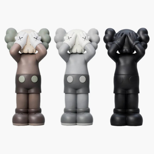 Kaws Holiday UK Vinyl Figure Brown/Gray/Black Set