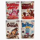 Kaws Monsters Franken Berry Count Chocula Boo Berry Frute Brute Cereal 4x Lot (not Fit For Human Consumption)
