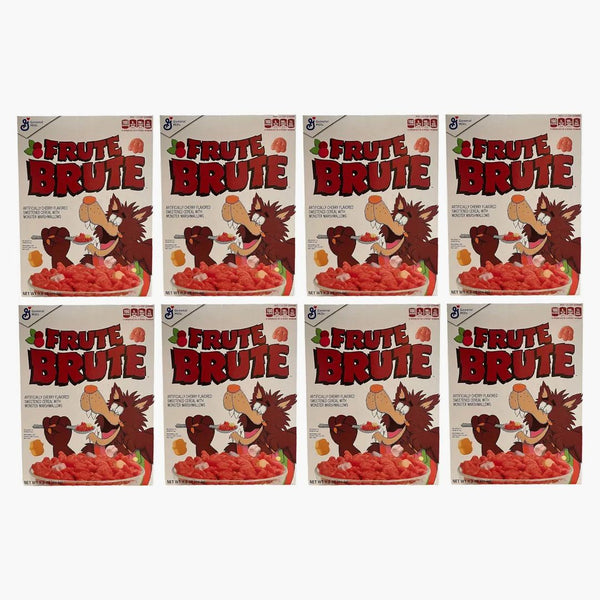 Kaws Monsters Frute Brute Cereal 8x Lot (Not Fit for Human Consumption)