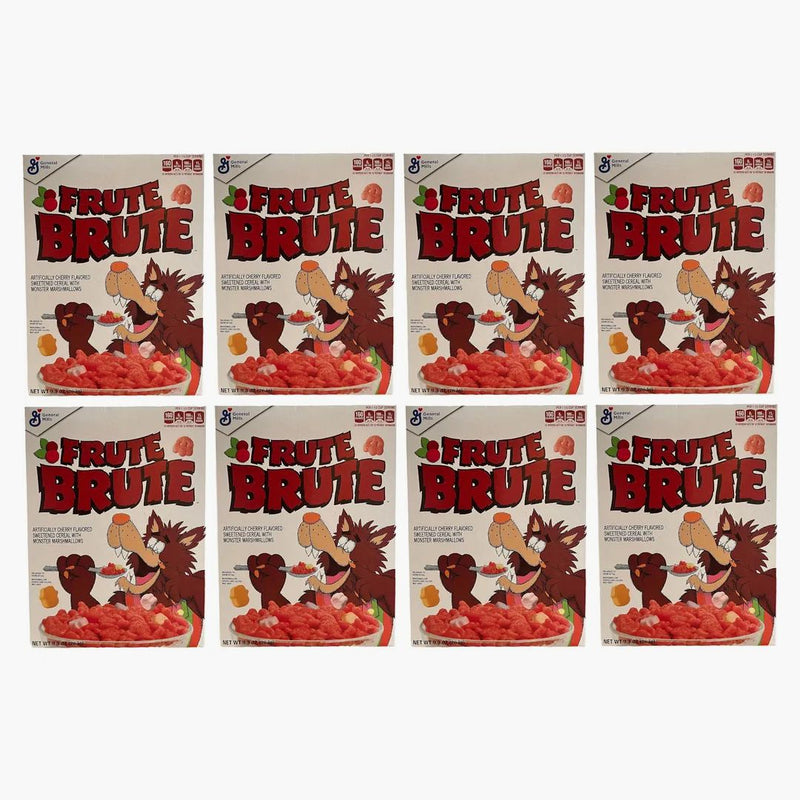 Kaws Monsters Frute Brute Cereal 8x Lot (nehodná pro lidskou spotřebu)