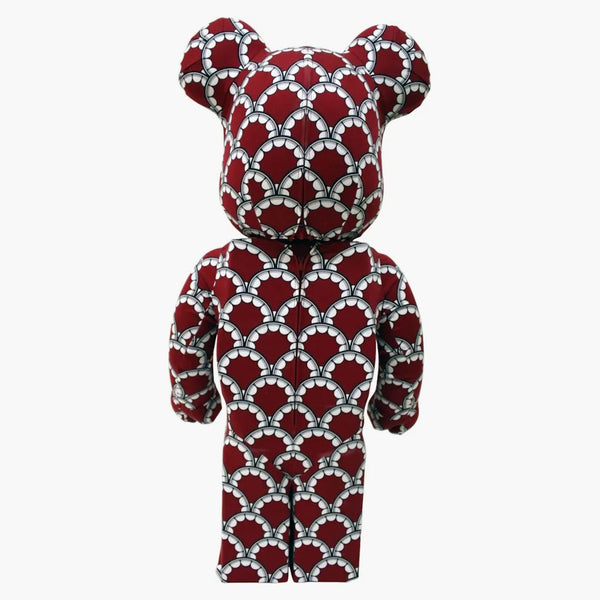 Il falso 6 ° anniversario originale di Kaw Bearbrick 1000% rosso