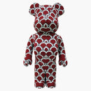 Kaw's original fake 6th Anniversary Bearbrick 1000% red