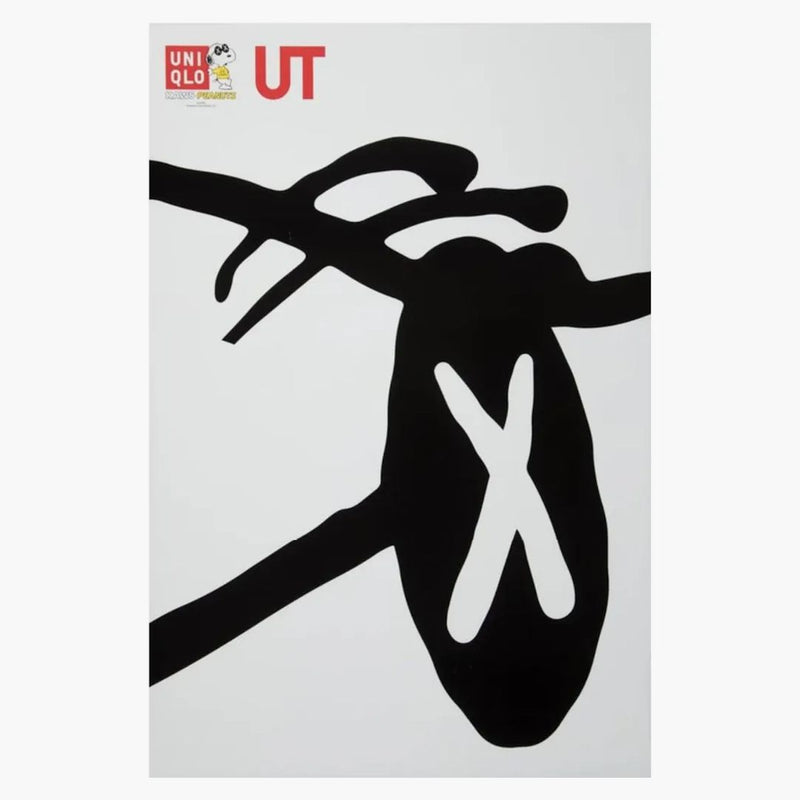 Kaws x Peanuts x Uniqlo Plakat