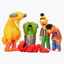 Kaws & Sesame Street Vinyl Figures Set Of 5