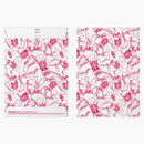 Kaws Skeleton Board Cutout Ornament Pink