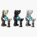 Kaws the promise vinyl figure set brown/black/gray