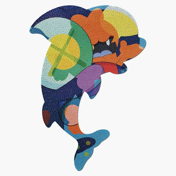 Kaws Tokio První piranhas, když spíte skládačkami (1 000 kusů)