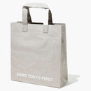 Kaws Tokyo först återanvändbar shoppingväska grå