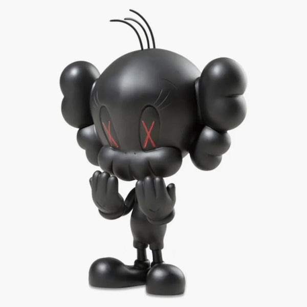 Kaws tweety vinyl figurku černá