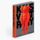 Kaws What Party Hard Cover Book Orange