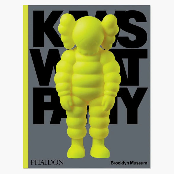 Kaws What Party Hard Cover Book Yellow