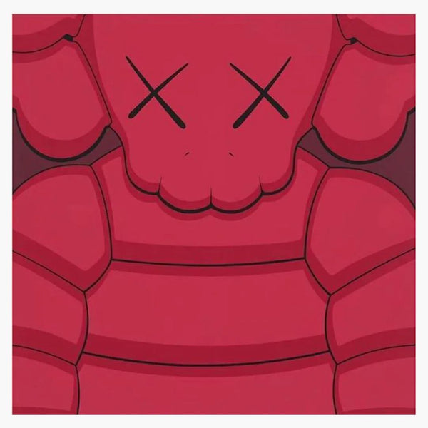 Kaws What Party Print #6 Red (podepsáno, vydání 100)