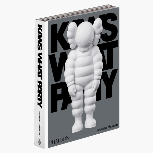 Kaws What Party podepsal edici Hard Cover Book White