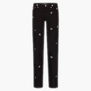 Kaws X Dior Bee broderi jeans svart