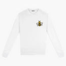 Kaws X Dior Jeweled Bee Crewneck Sweatshirt White