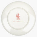 Kaws X Doha Fire Station Ceramic Plates (Set of 4) Red/White