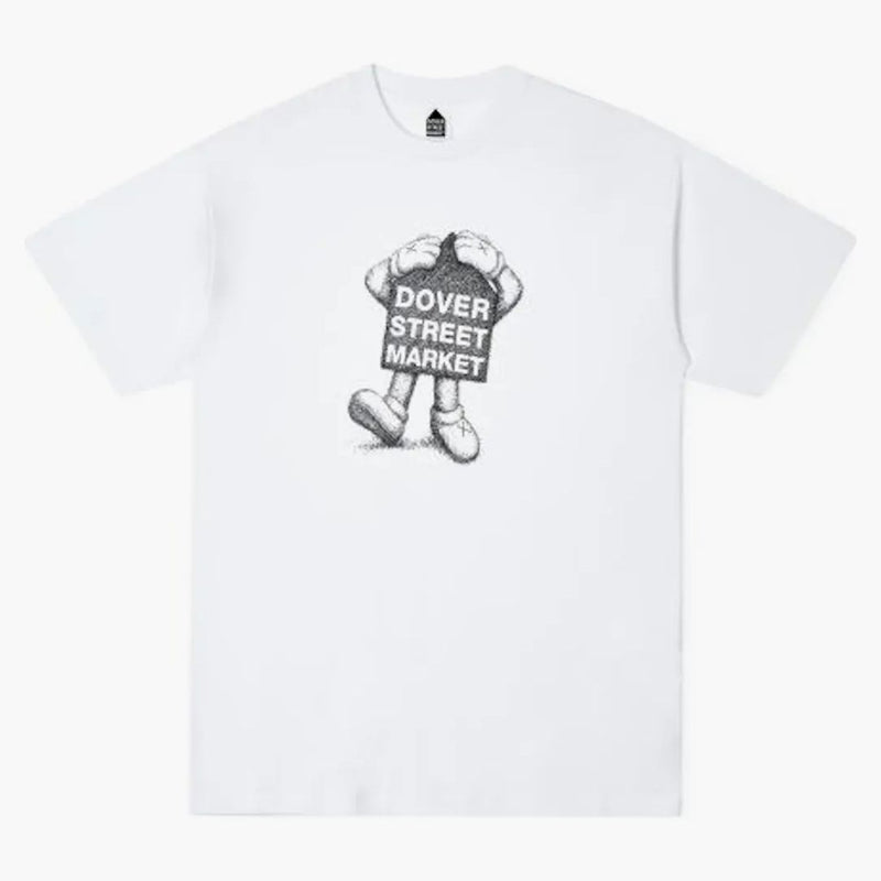 Kaws X Dover Street Market Special Mascot T-Shirt White