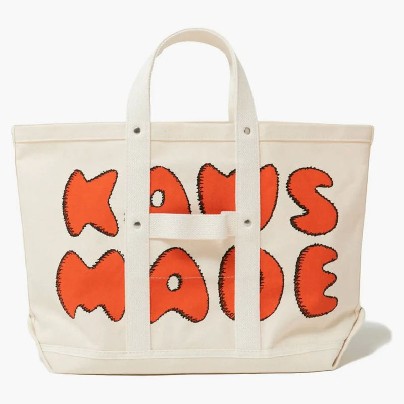 Kaws X Human Made Medium Dead Bag White