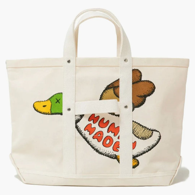 Kaws X Human Made Medium Dead Bag White