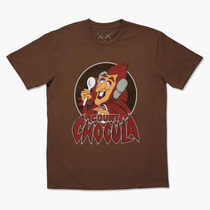 Kaws X Monsters Count Chocula T-Shirt Brown