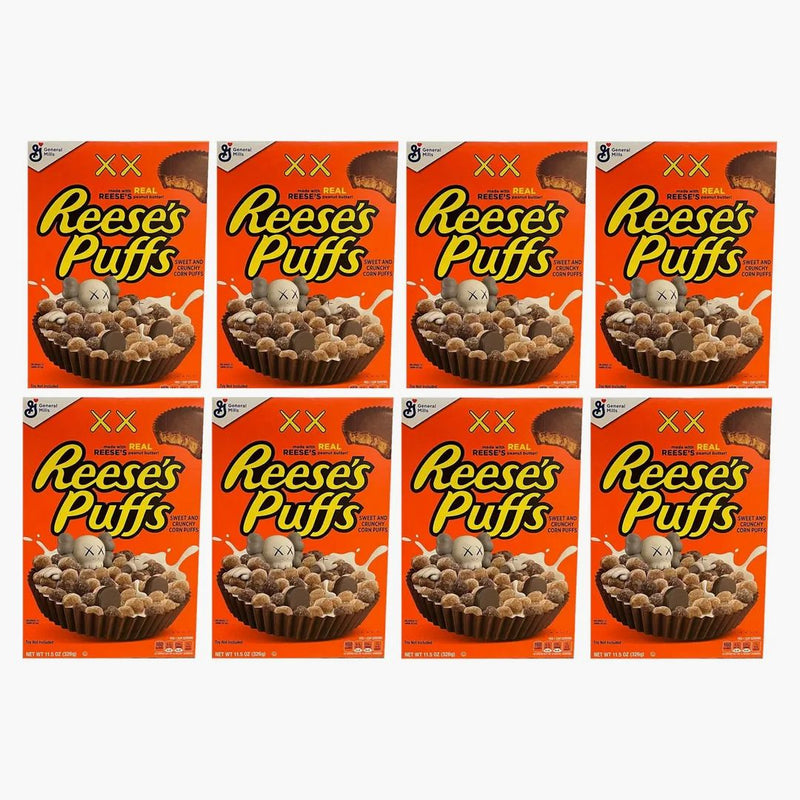 Kaws X Reese's Puffs Cereal 8x Lot (not Fit For Human Consumption)