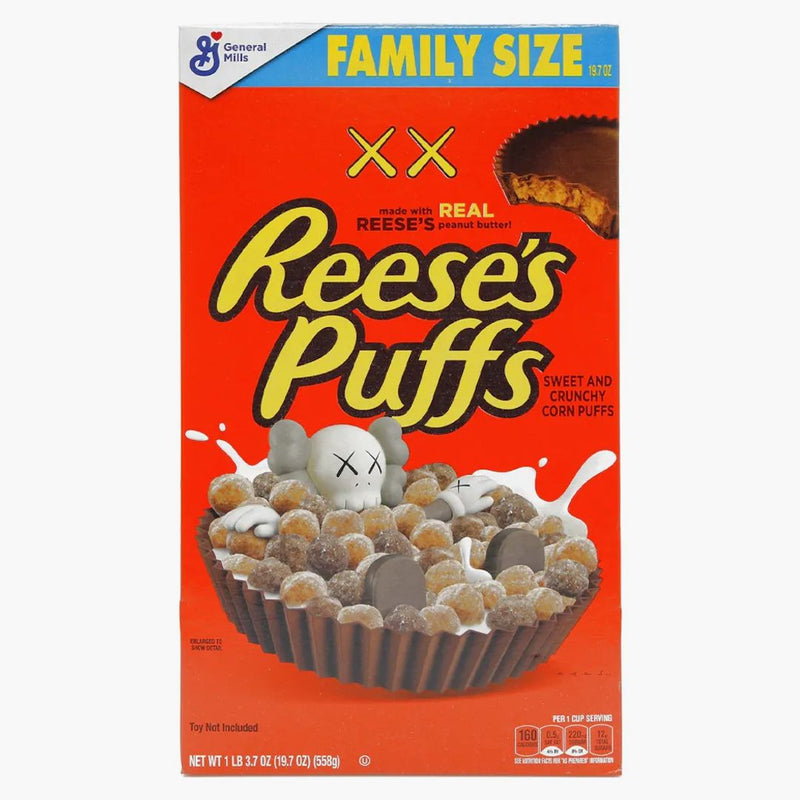 Kaws X Reese's Puffs Cereal Family Size (not Fit For Human Consumption)