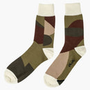 Kaws X Sacai II Socks Green