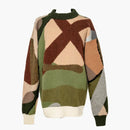 Kaws X Sacai Knit sweater Green