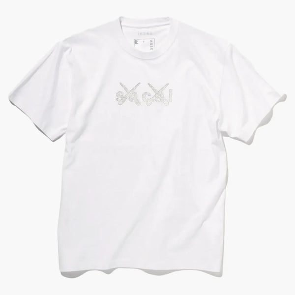 Kaws X Sacai Print Tee White