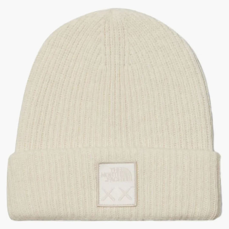 Kaws x The North Face Beanie (FW22) Moonlight Ivory