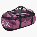 Kaws X The North Face Basecamp L Duffle Bag Pamplona Purple Dragline Print