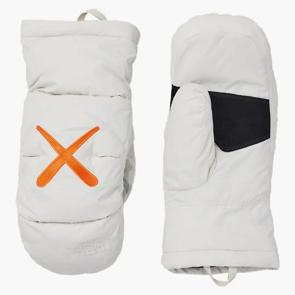 Kaws X The North Face Nupse Mitt Moonlight Ivory