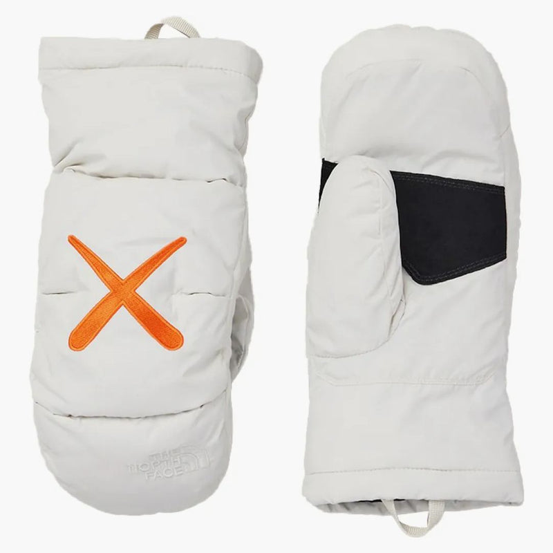 Kaws X The North Face Nupse Mitt Moonlight Ivory