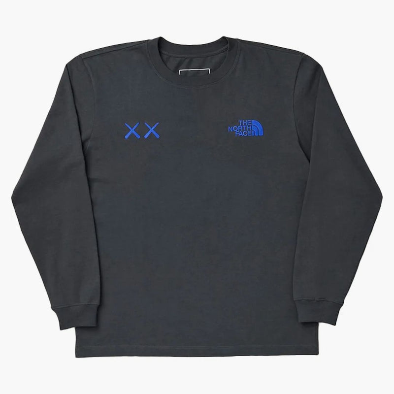 Kaws x North Face L/S Asfalt Grey