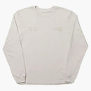 Kaws X The North Face L/S T-Shirt Moonlight Ivory