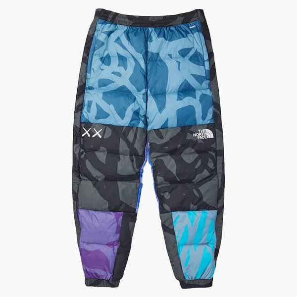 Kaws X The North Face Retro 1996 NUPTSE PANTS MONTEREY BLUE NUPTSE Print