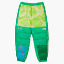 Kaws X The North Face Retro 1996 Nupse Pants Safety Green Nupse Print