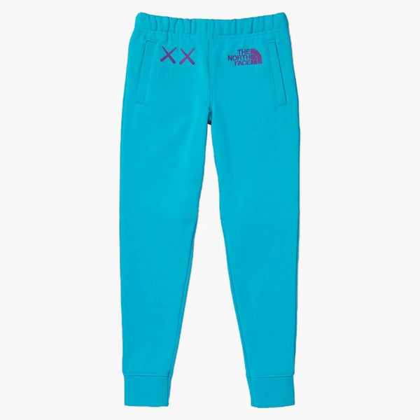 Kaws X The North Face Youth Sweatpant Enamel Blue