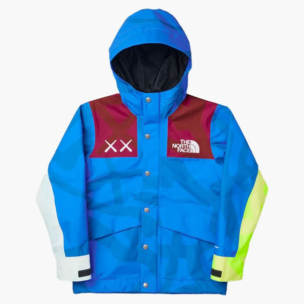 KAWS X The North Face Youth 1986 Kurtka górska KW Hero Blue 86 Print